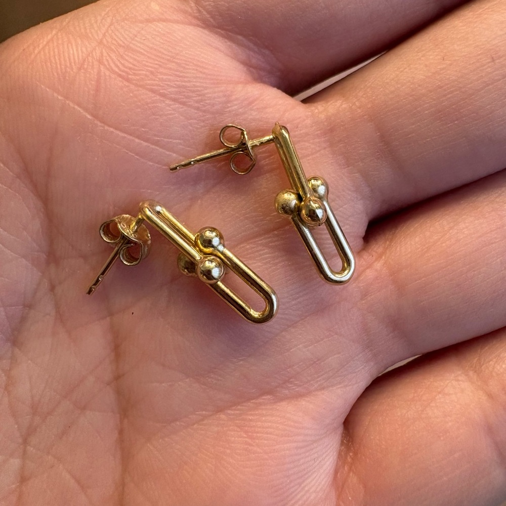 14kt gold dainty earrings